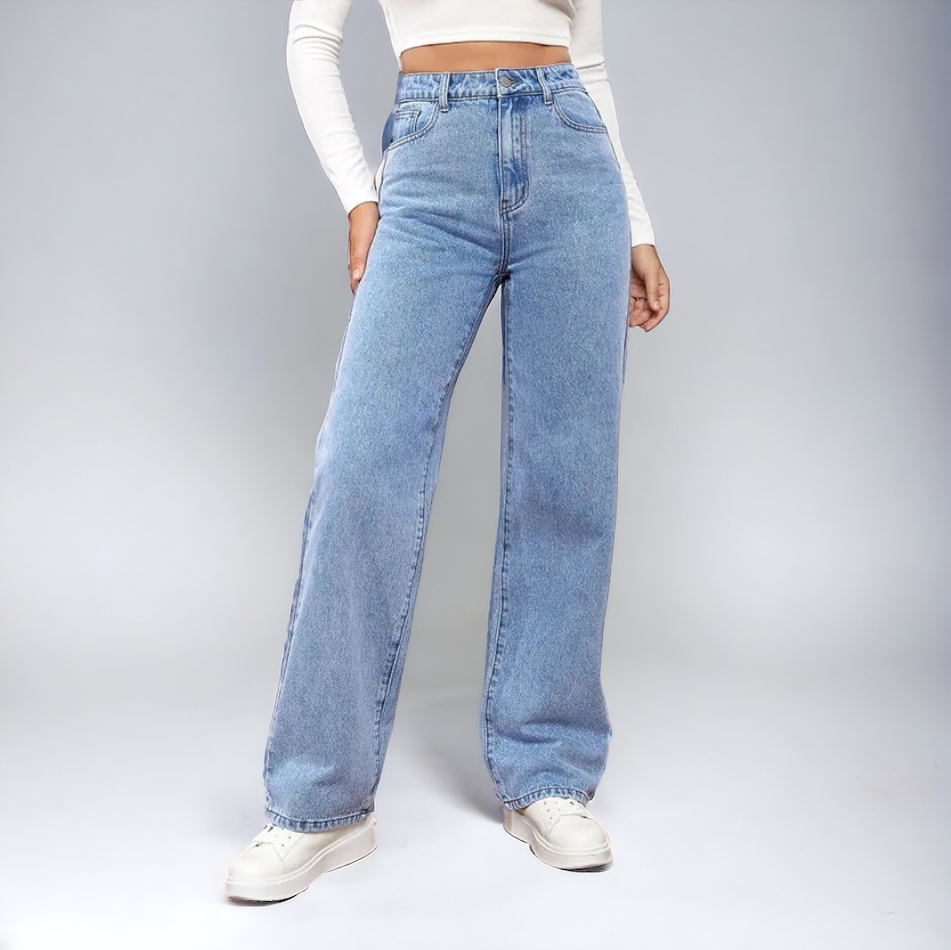LOUISE - HIGH & STRAIGHT - JEANS