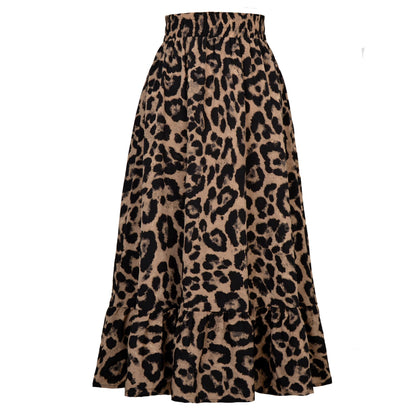LINA - LEOPARD - SKIRT