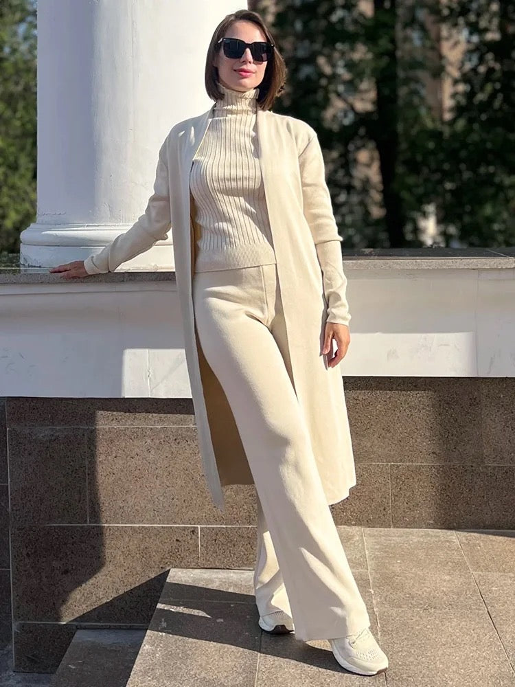 MARIA – 3-Piece Knit Set