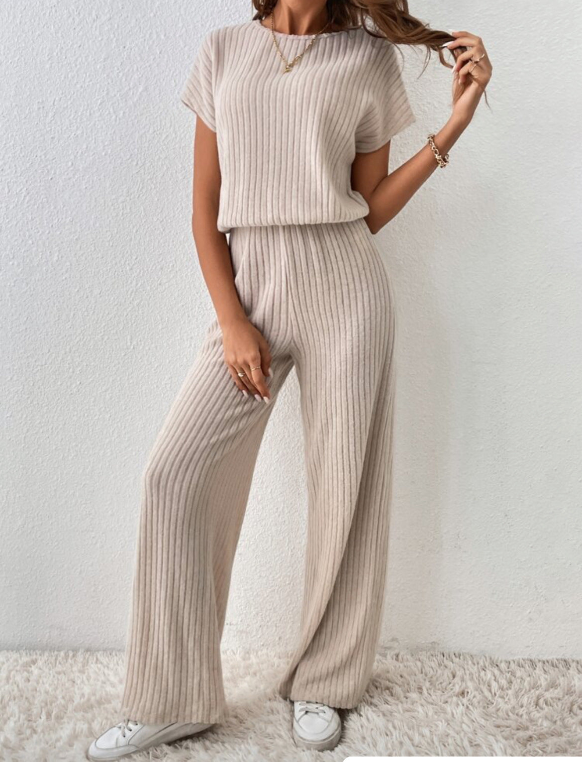 CELINE – Knitted 2-Piece Set | Elegant & Comfortable Lounge Set