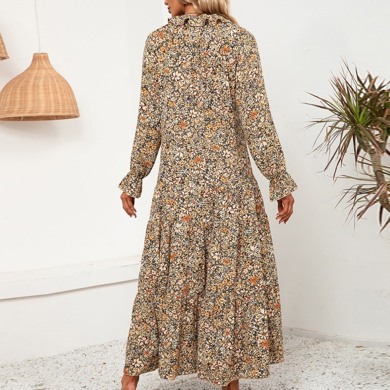 SIMONE - FLOWERY & LONG - DRESS