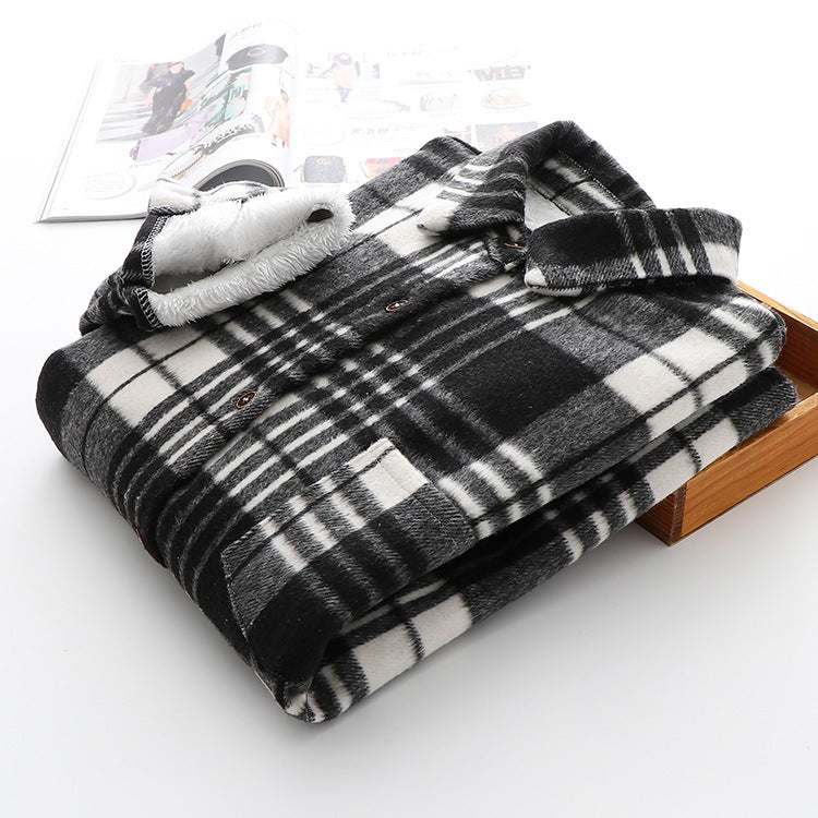 GRETA - Padded Flannel Shirt