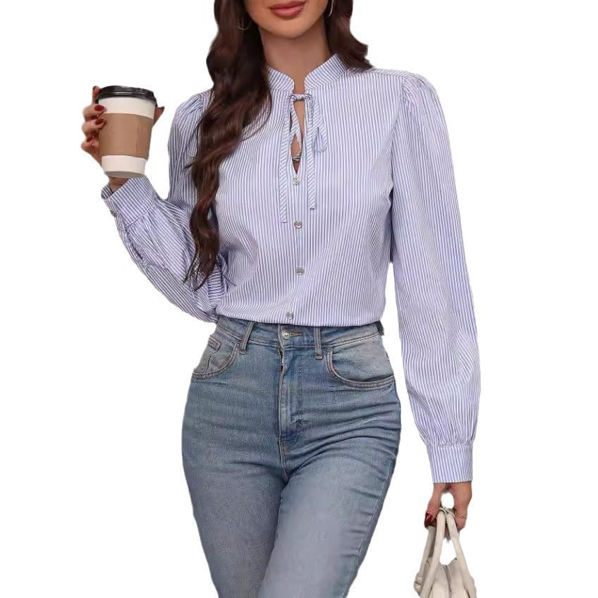LISA - STRIPED - BLOUSE