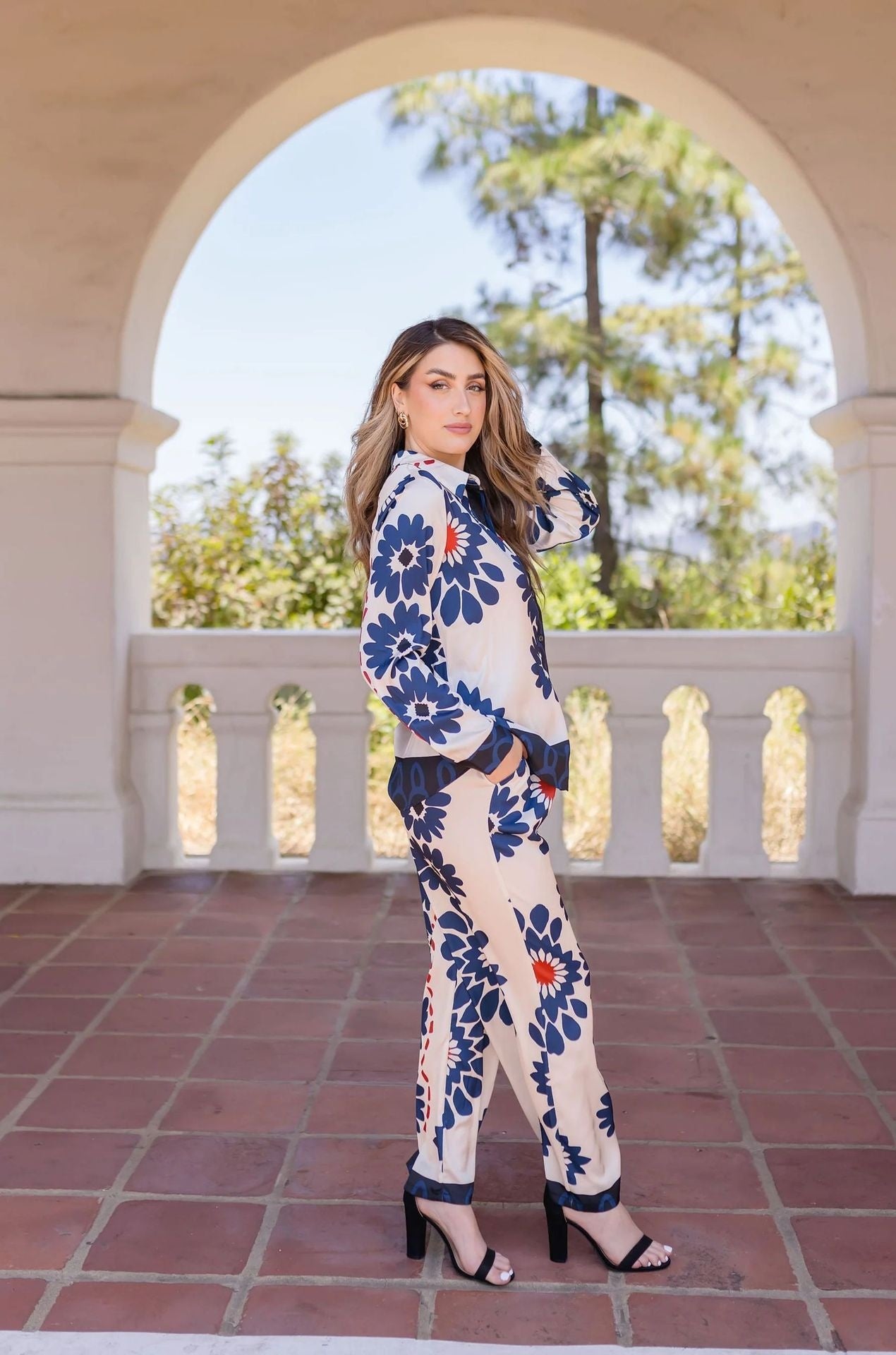 NOVA – Floral two-piece set