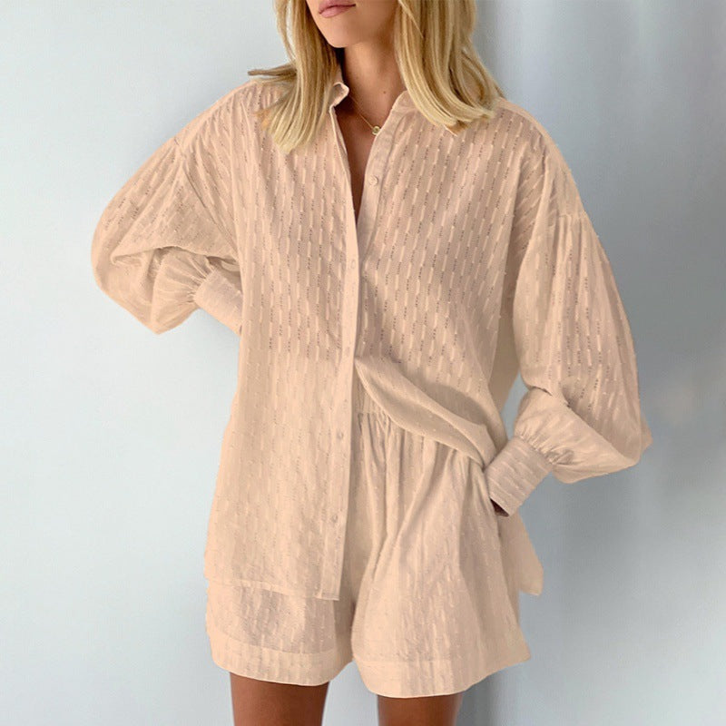 ELENA – Light & stylish 2-piece set | Shirt & shorts
