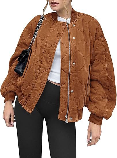 WENDY – Quilted Bomber Jacket