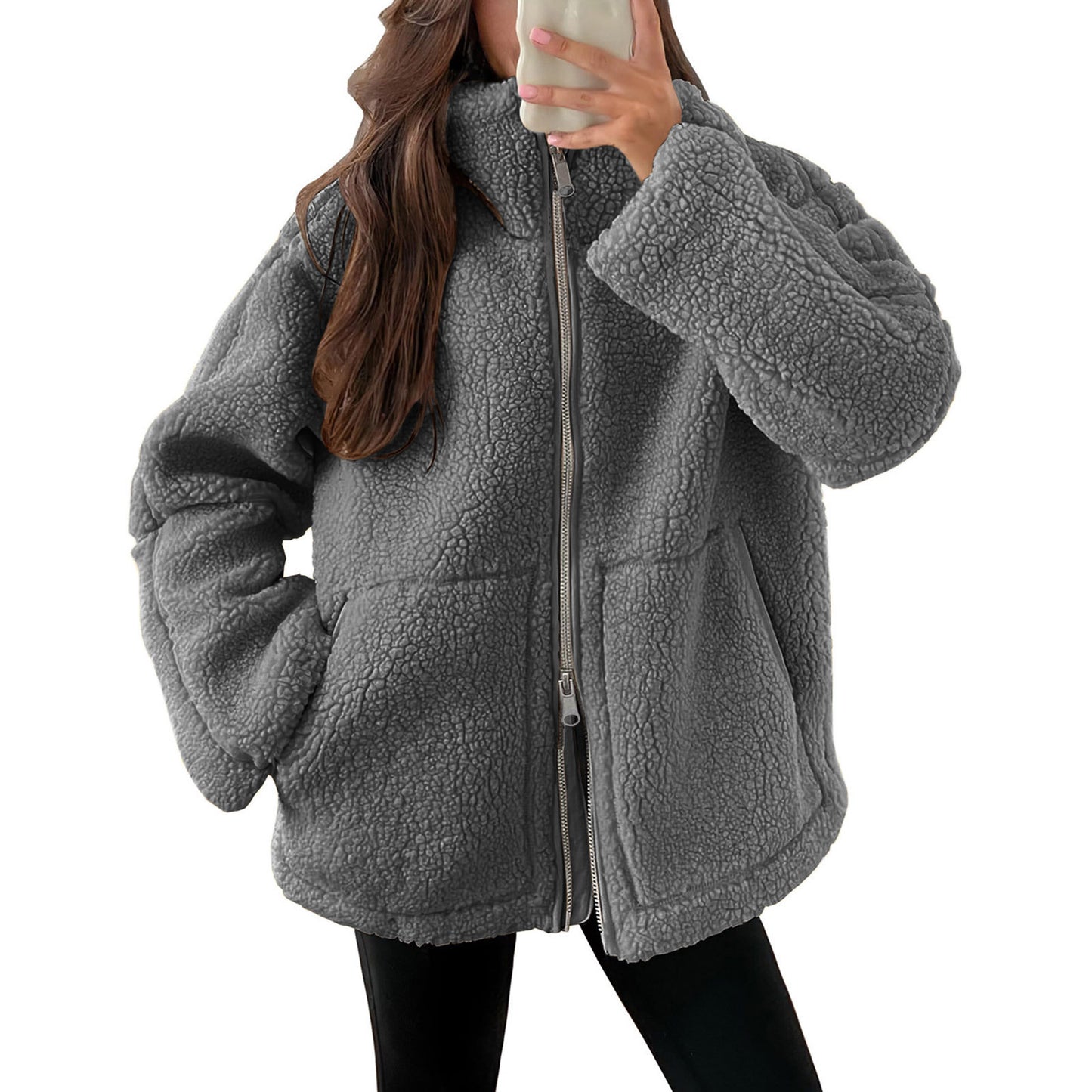 HEATHER – Pile jacket