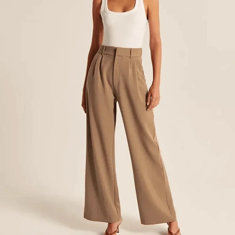 ANNA - STYLISH & WIDE - PANTS