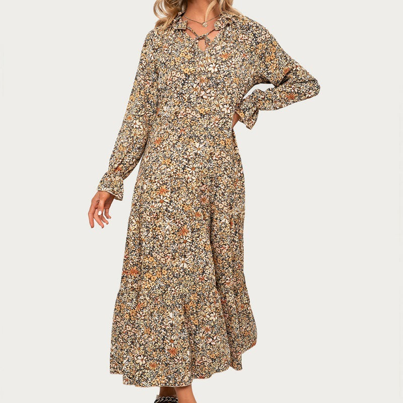 SIMONE - FLOWERY & LONG - DRESS