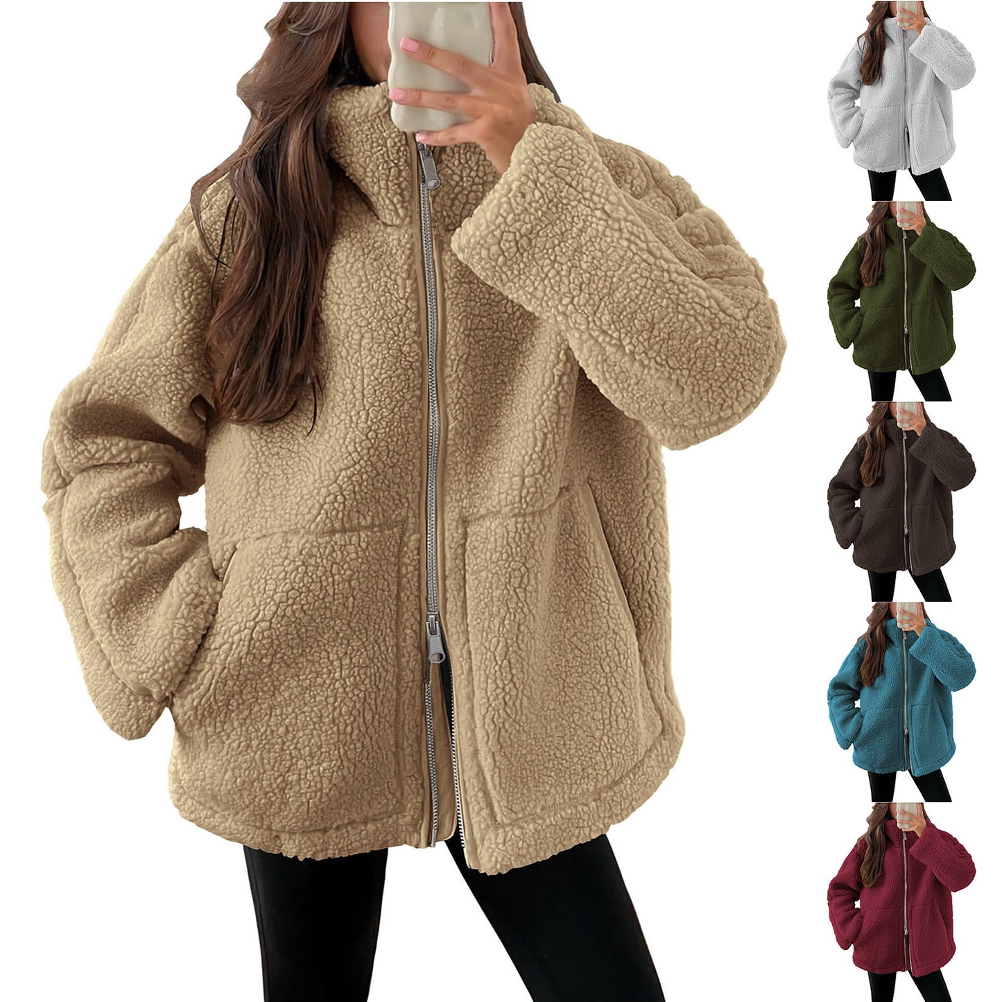 HEATHER – Pile jacket