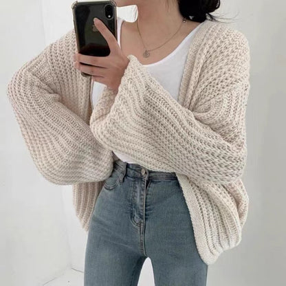 CLAIRE – Chunky knit cardigan
