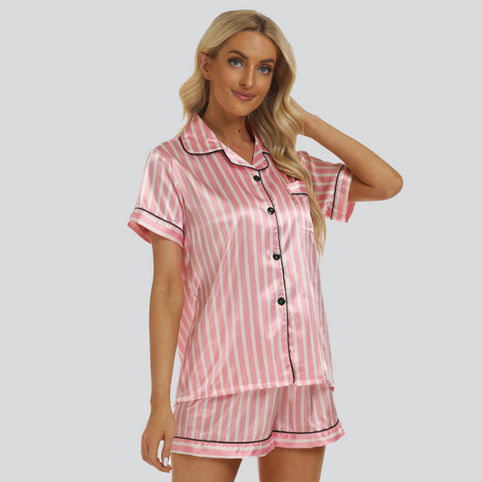 FILIPPA – Short satin pajama set