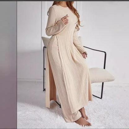 CORINNE – Ribbed lounge set