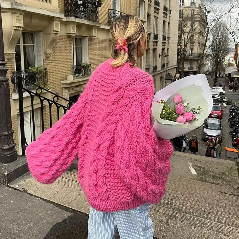MAJA - EXCLUSIVE OVERSIZED & KNITTED - SWEATER