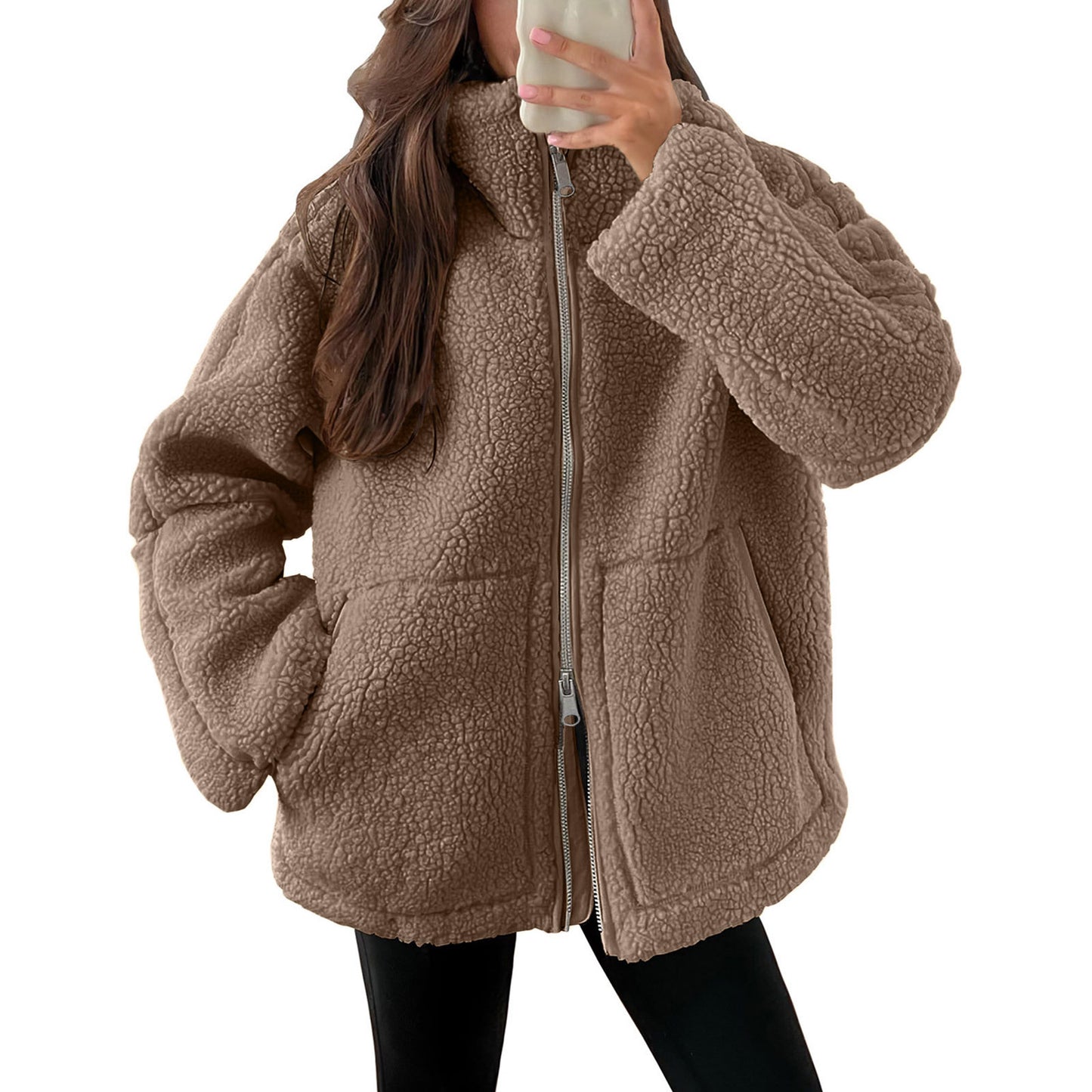 HEATHER – Pile jacket