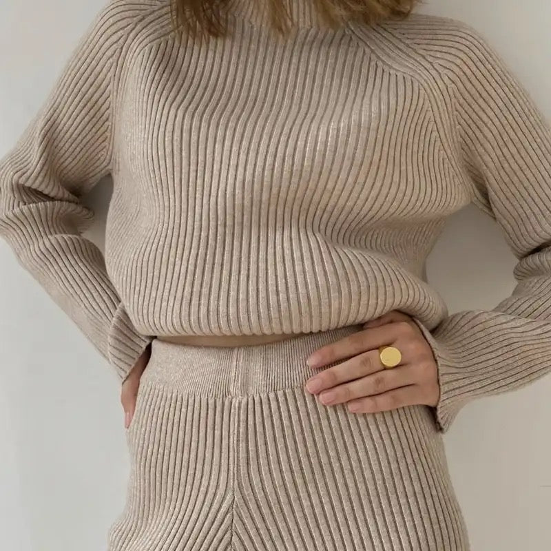 SOFIA - RIBBED - 2-PIECE SET