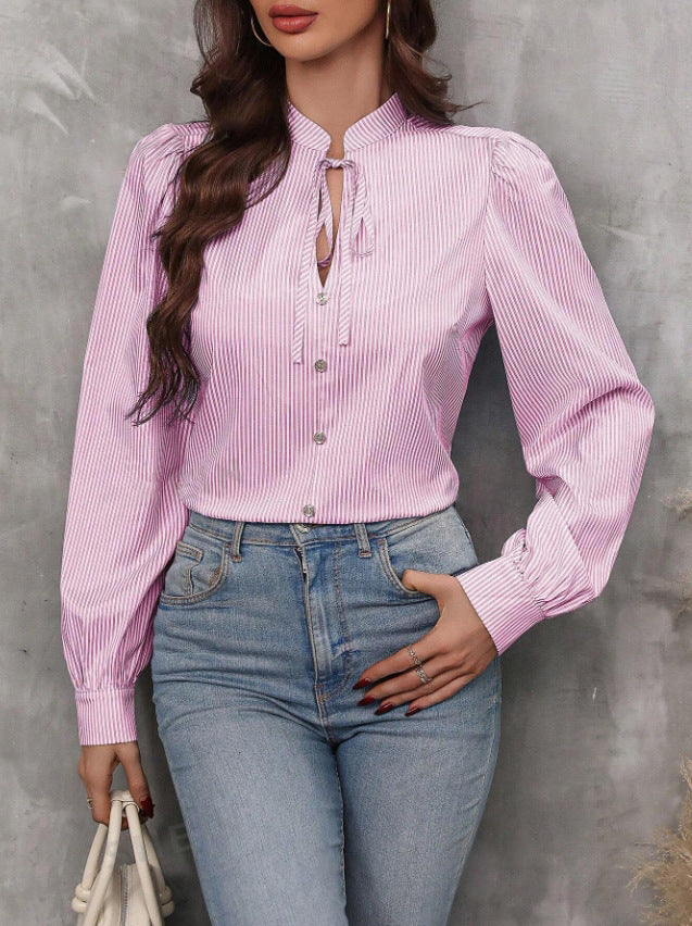 LISA - STRIPED - BLOUSE