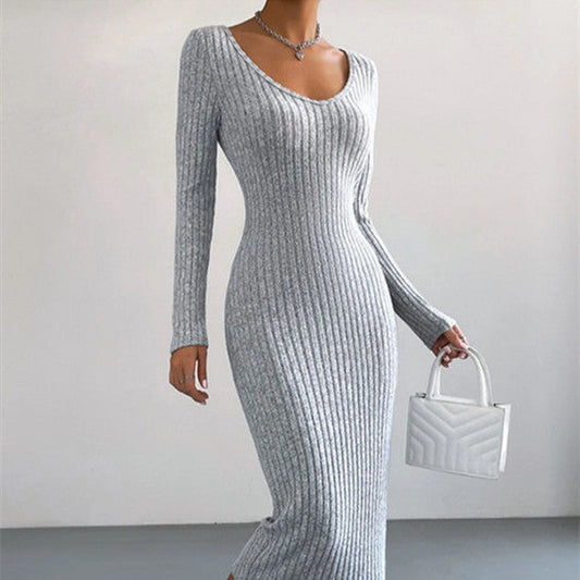 CHRISTY - KNITTED & SLIM - DRESS
