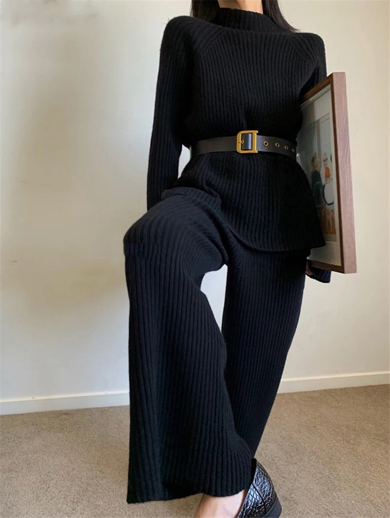SOFIA - RIBBED - 2-PIECE SET