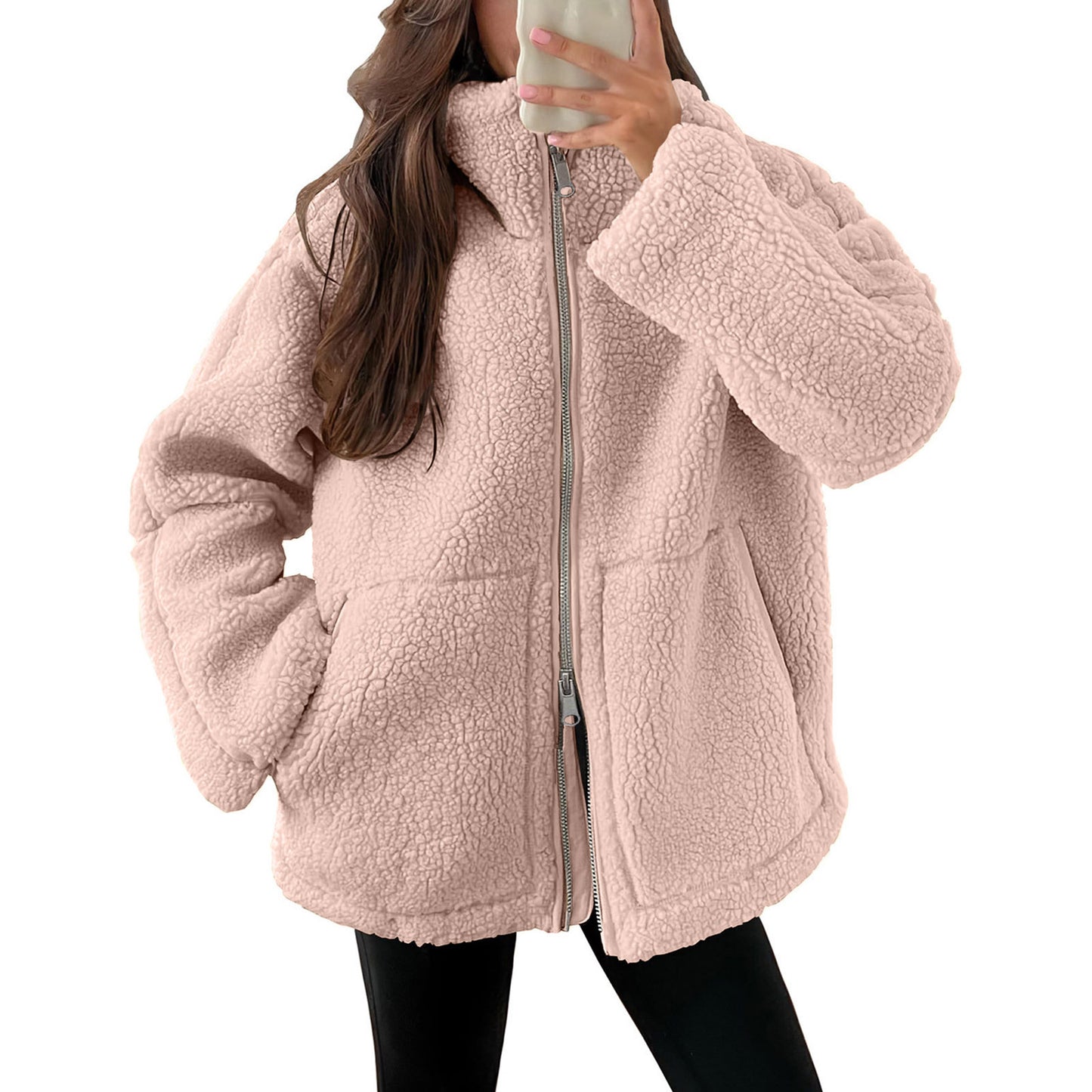 HEATHER – Pile jacket