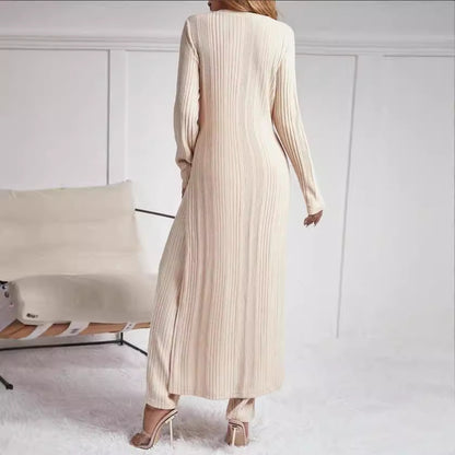 CORINNE – Ribbed lounge set