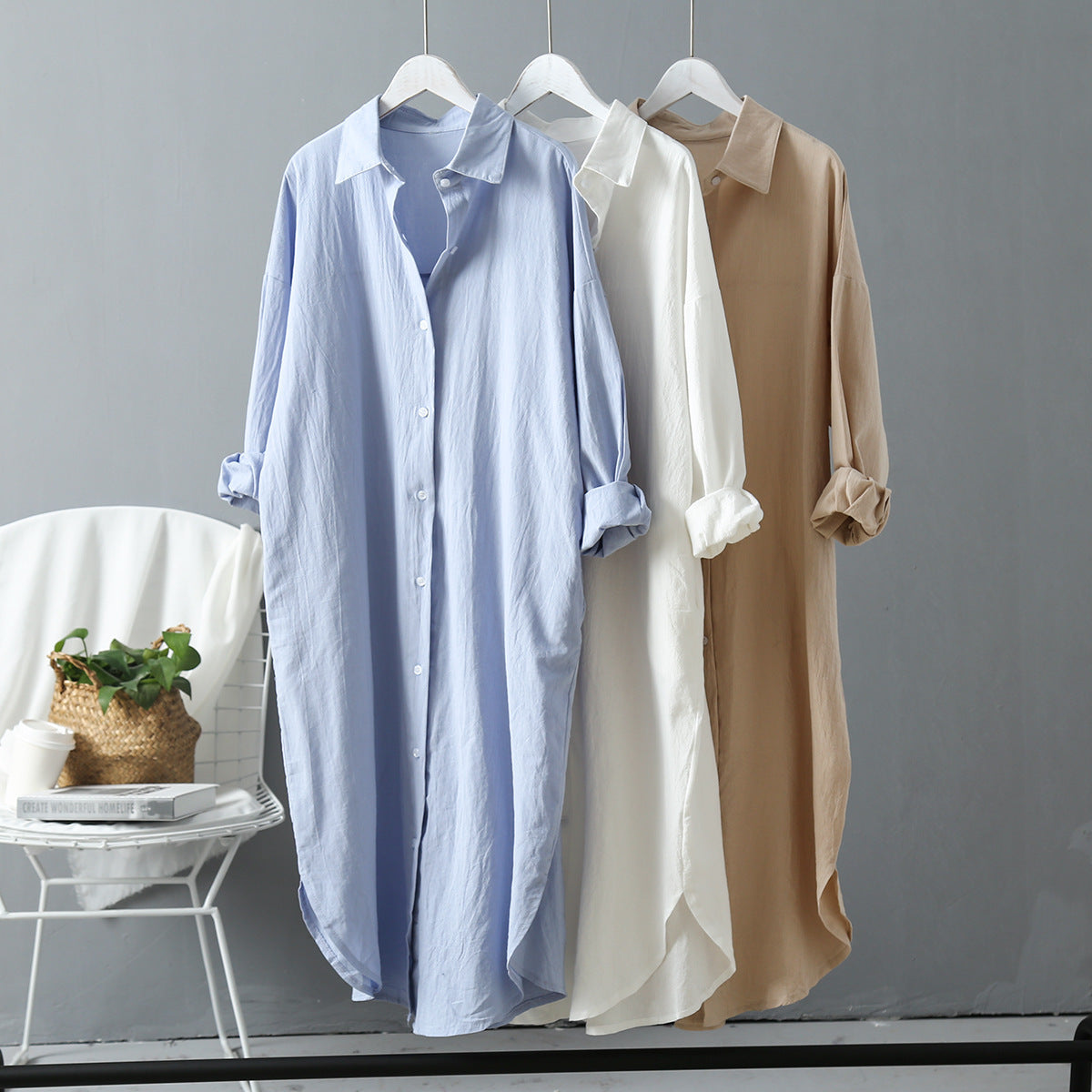 ANAÏS – Long Shirt in Timeless Design | Sleek & Versatile