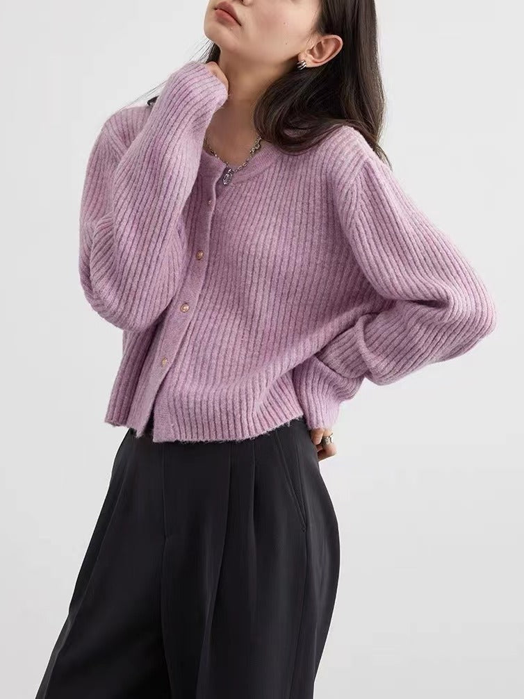 LEAH - ELEGANT & KNITTED - CARDIGAN