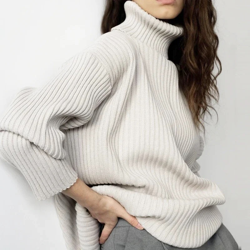 SAGA - KNITTED POLO & SKIRT - 2-PIECE SET