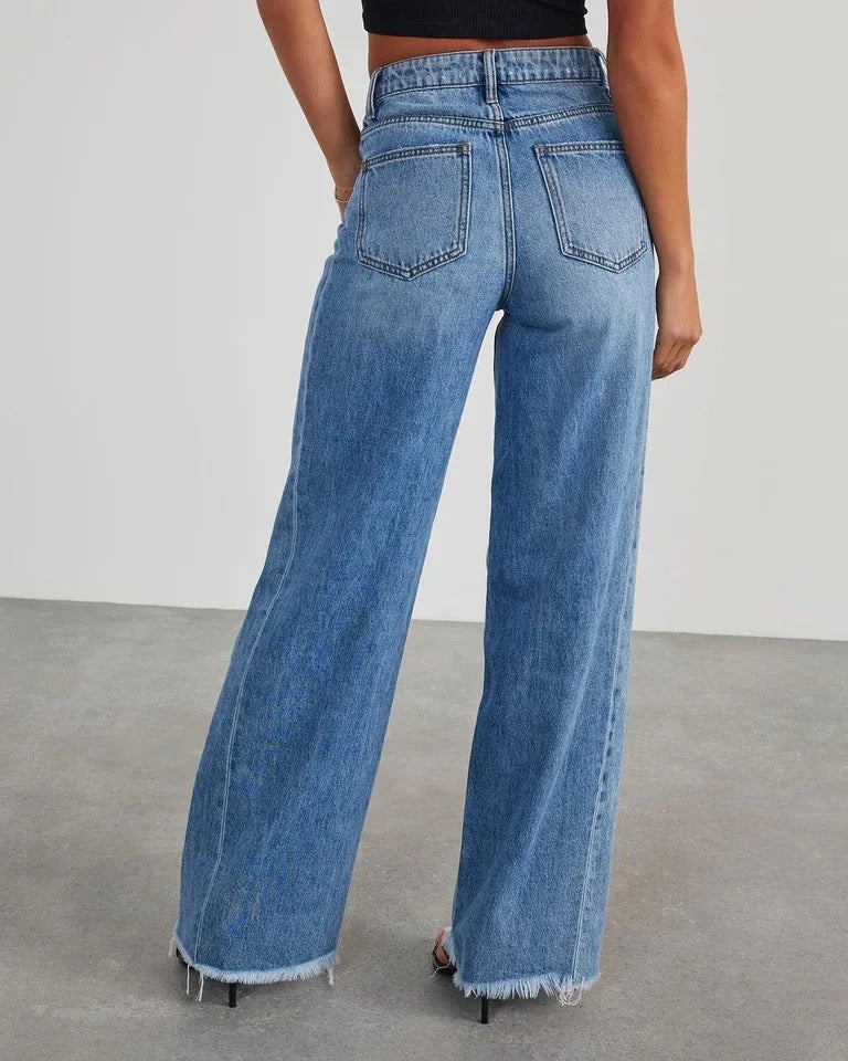 JOHANNA - HIGH, WIDE & STRAIGHT - JEANS