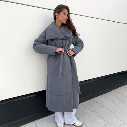 JULIE - LONG COAT - HIGH COLLAR