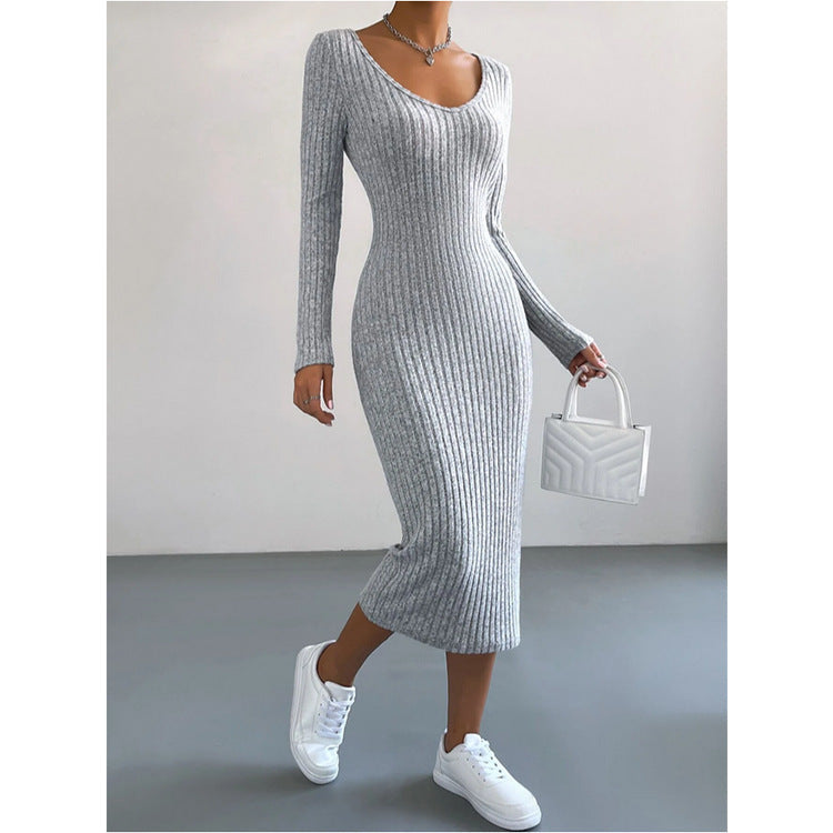 CHRISTY - KNITTED & SLIM - DRESS