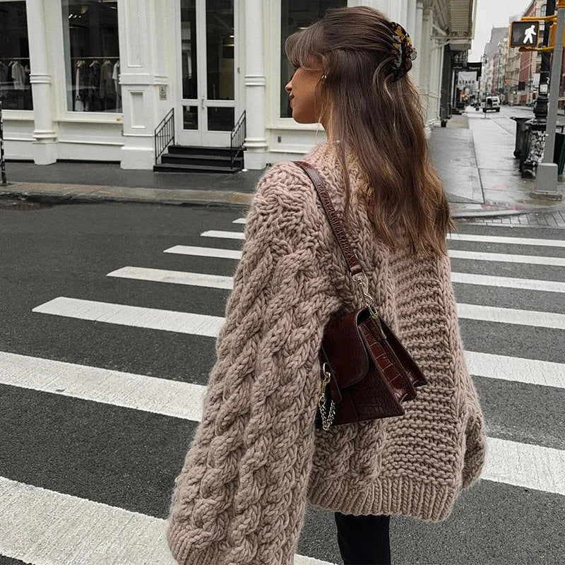 MAJA - EXCLUSIVE OVERSIZED & KNITTED - SWEATER