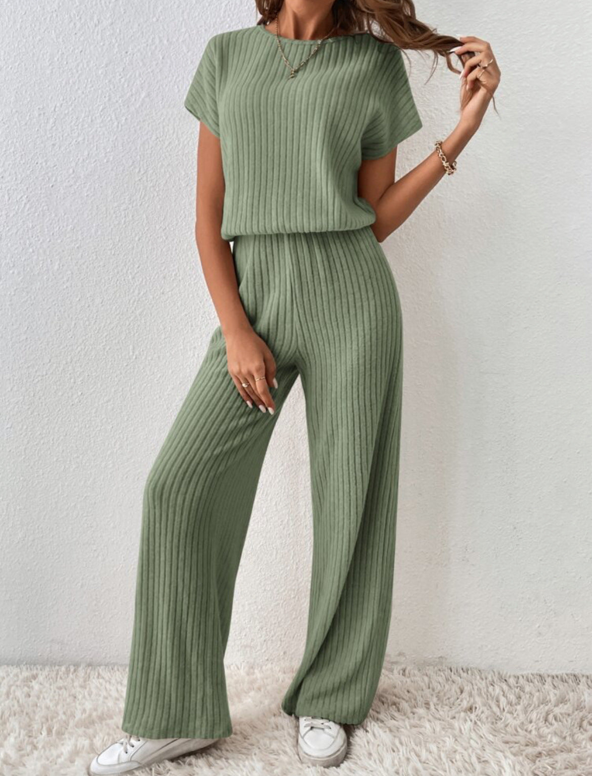 CELINE – Knitted 2-Piece Set | Elegant & Comfortable Lounge Set