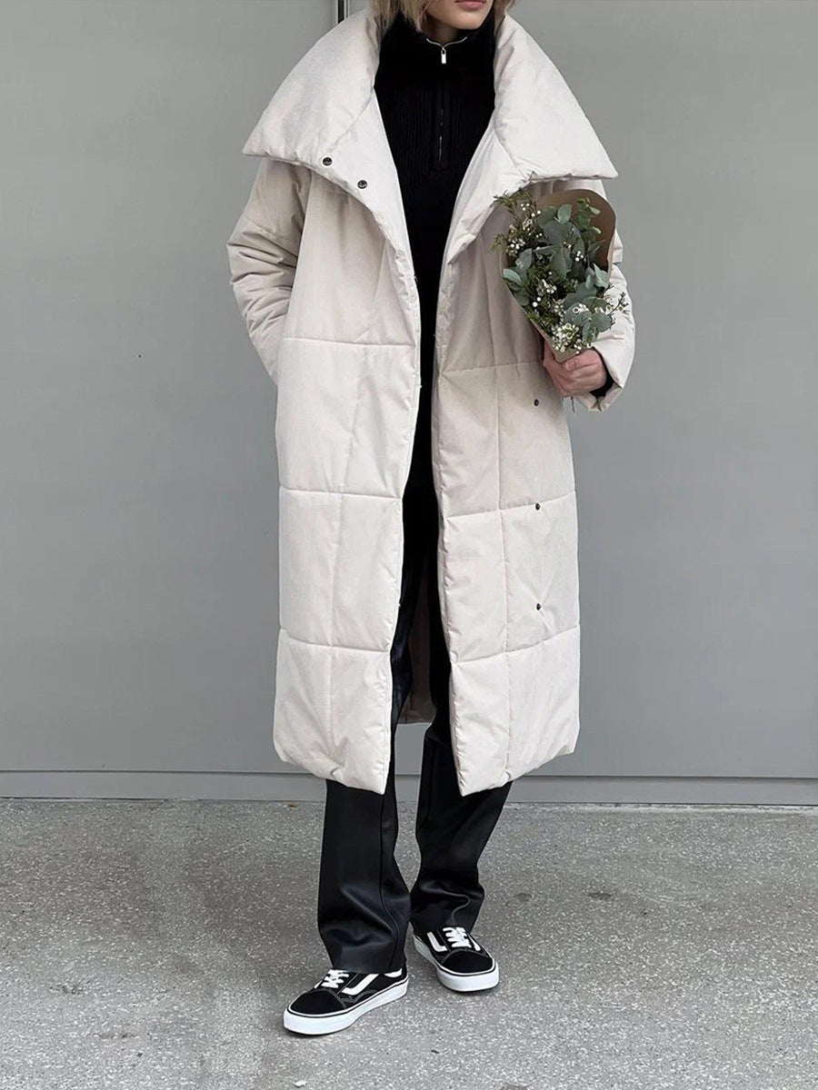 JULIE - LONG COAT - HIGH COLLAR