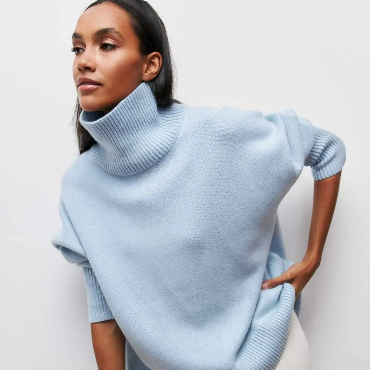 CHRISTINE - OVERSIZE KNITTED SWEATER