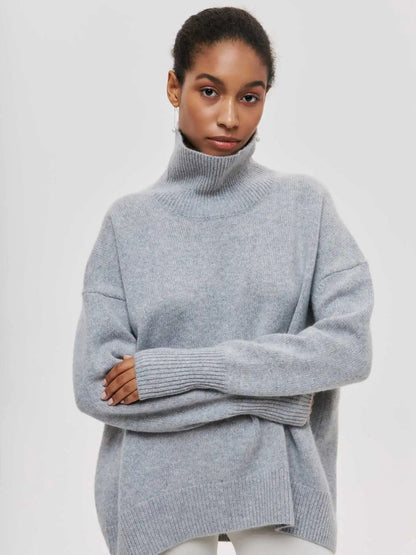 CHRISTINE - OVERSIZE KNITTED SWEATER