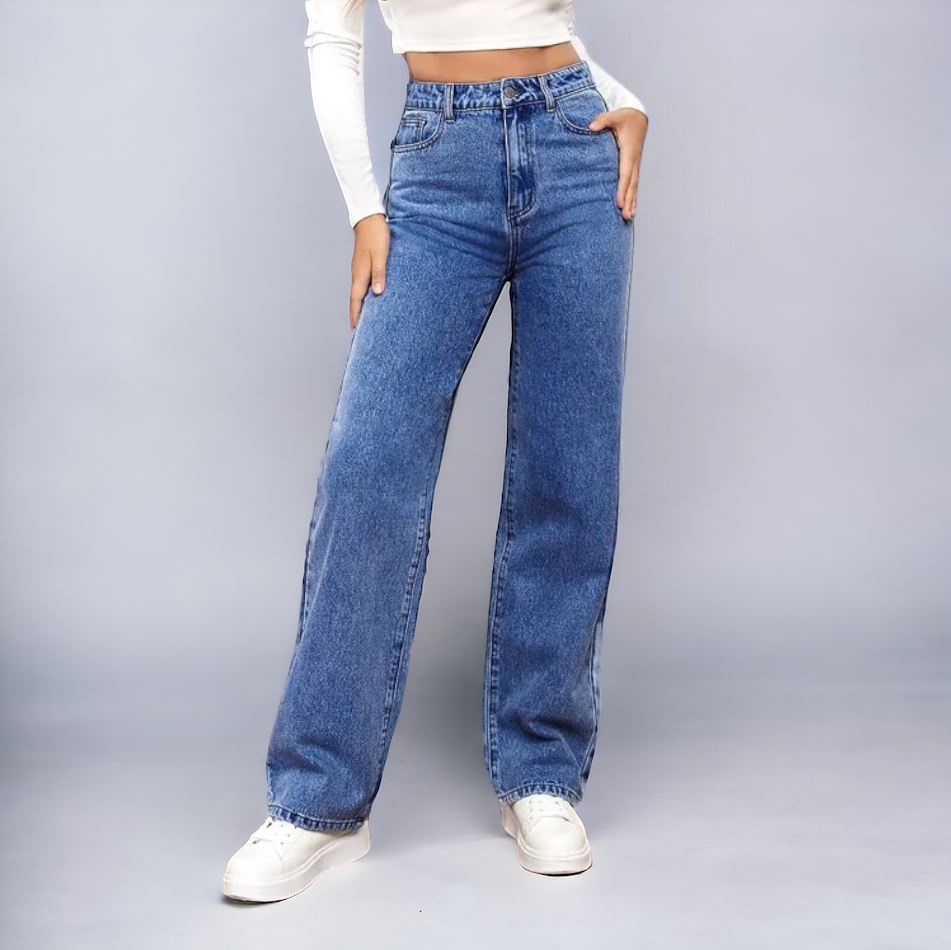 LOUISE - HIGH & STRAIGHT - JEANS
