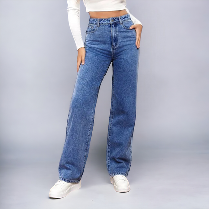 LOUISE - HIGH & STRAIGHT - JEANS