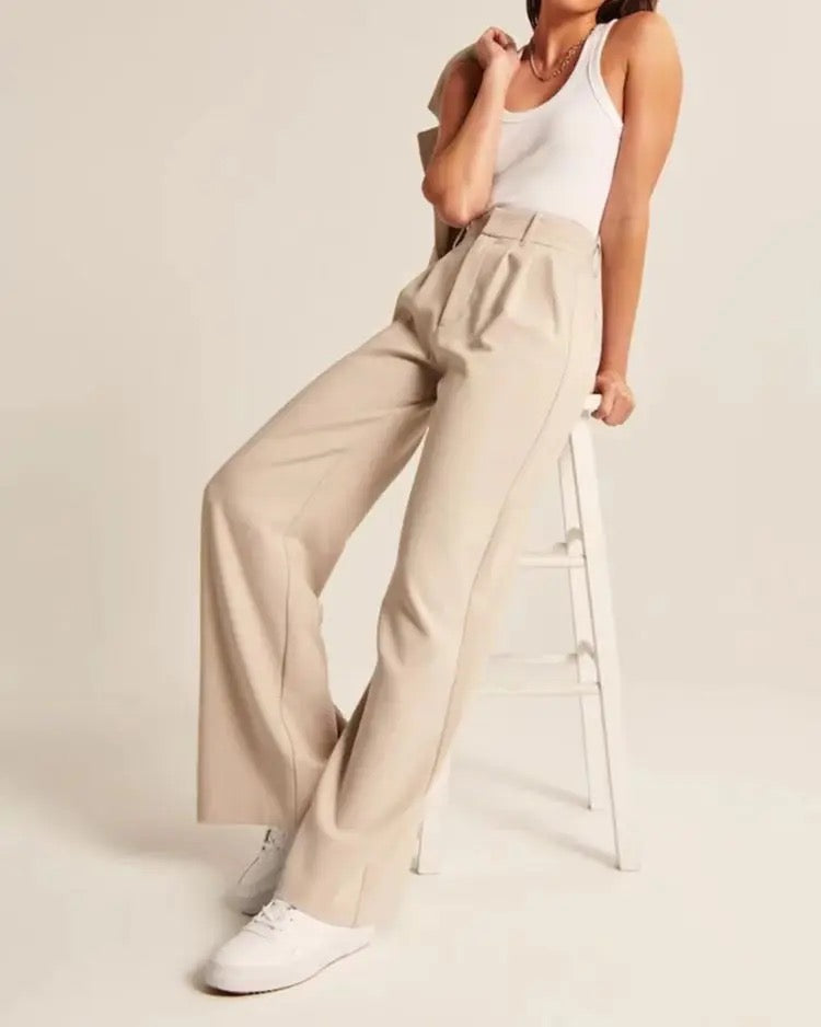 ANNA - STYLISH & WIDE - PANTS