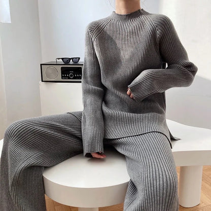 SOFIA - RIBBED - 2-PIECE SET