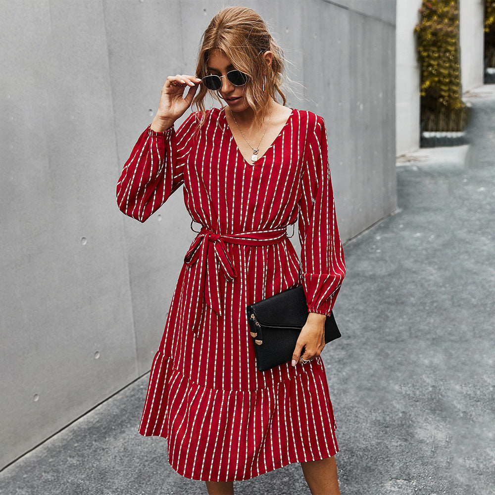 CHLOE - STRIPED - DRESS