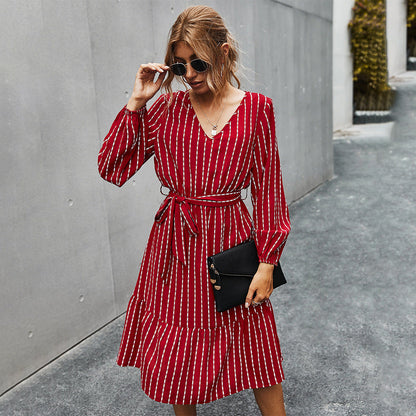 CHLOE - STRIPED - DRESS