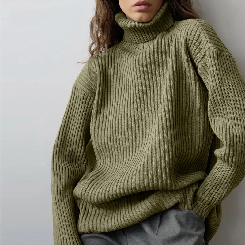 SAGA - KNITTED POLO & SKIRT - 2-PIECE SET