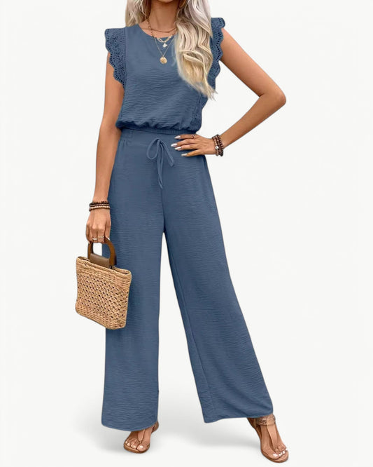CELESTE – 2-piece set with lace details – Light and summery