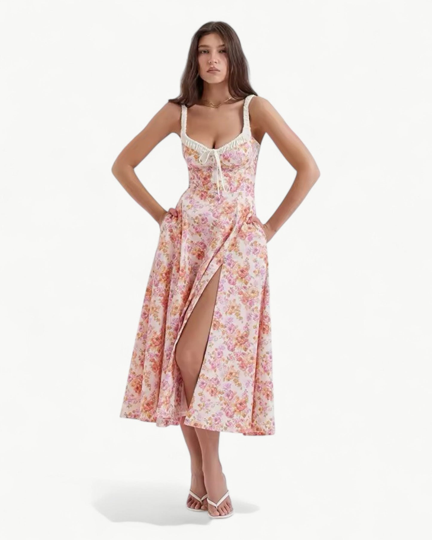 OPHELIE – Romantic Floral Dress