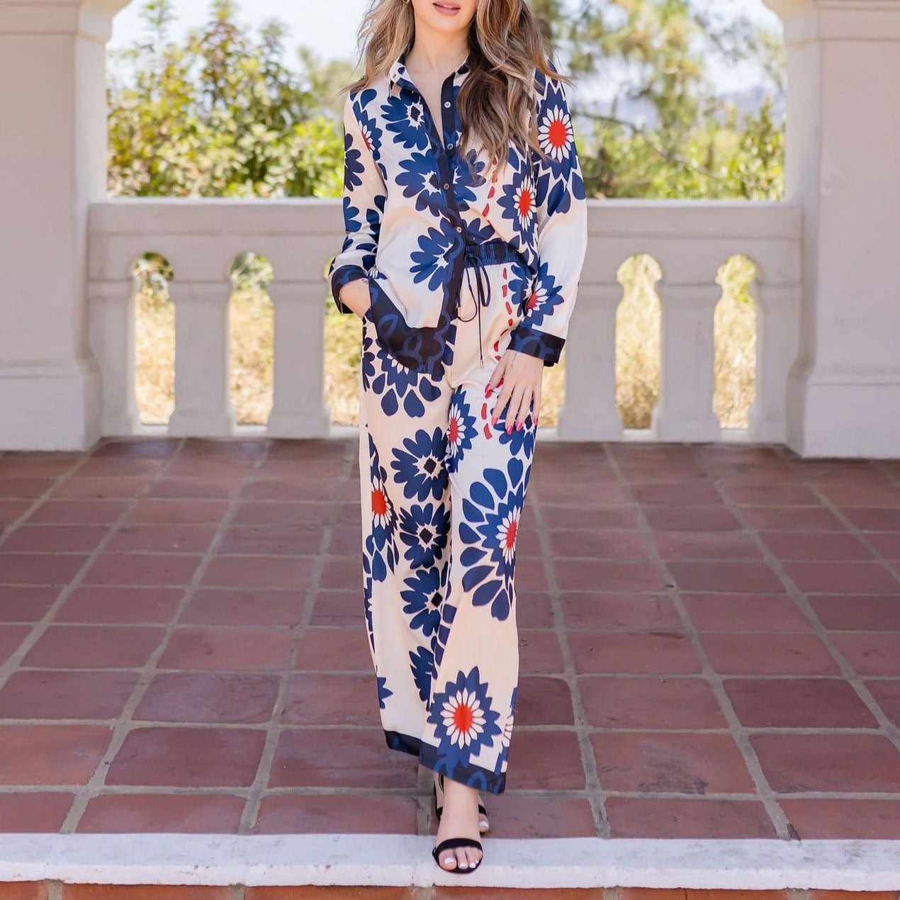 NOVA – Floral two-piece set