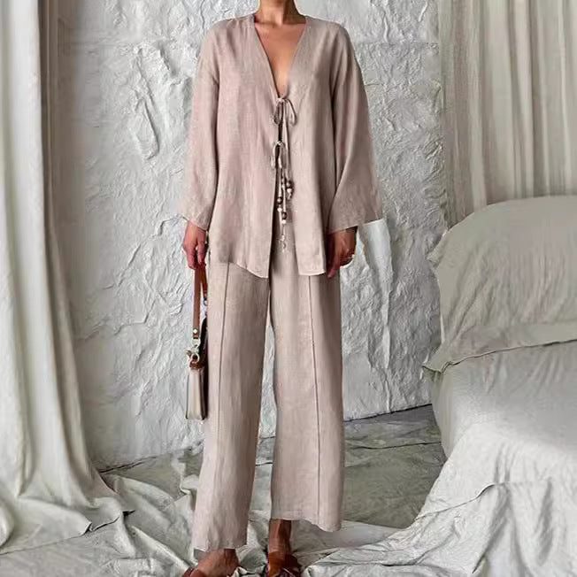 LOLA – 2-piece set with tunic and pants | Airy and relaxed