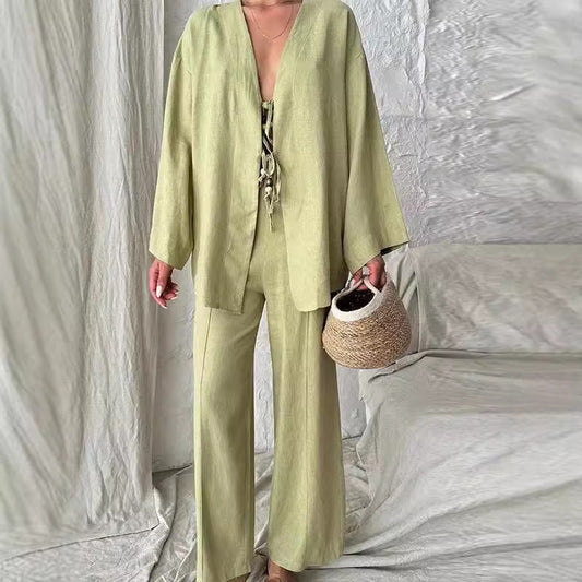 LOLA – 2-piece set with tunic and pants | Airy and relaxed