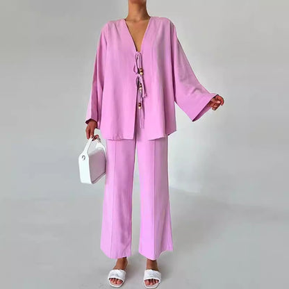 LOLA – 2-piece set with tunic and pants | Airy and relaxed