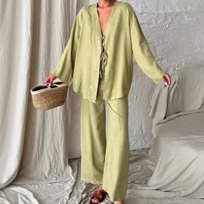LOLA – 2-piece set with tunic and pants | Airy and relaxed
